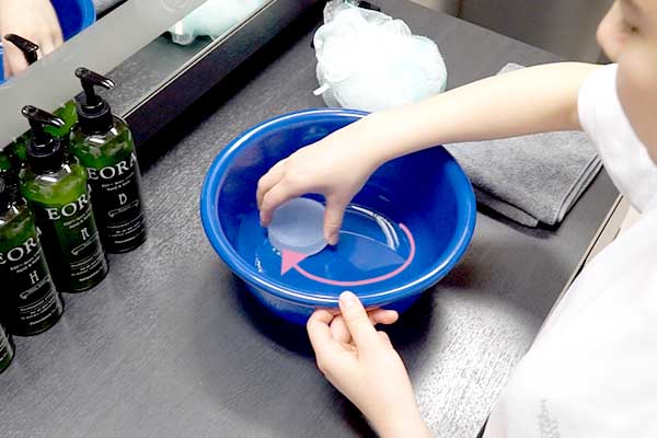 マトリックスソープ泡だて方