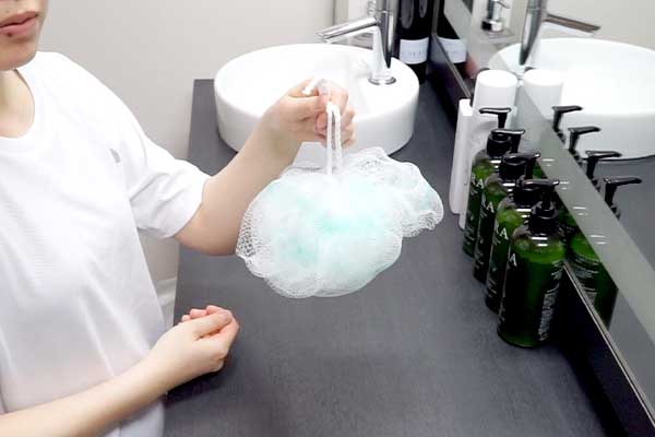 泡だてネット作り方