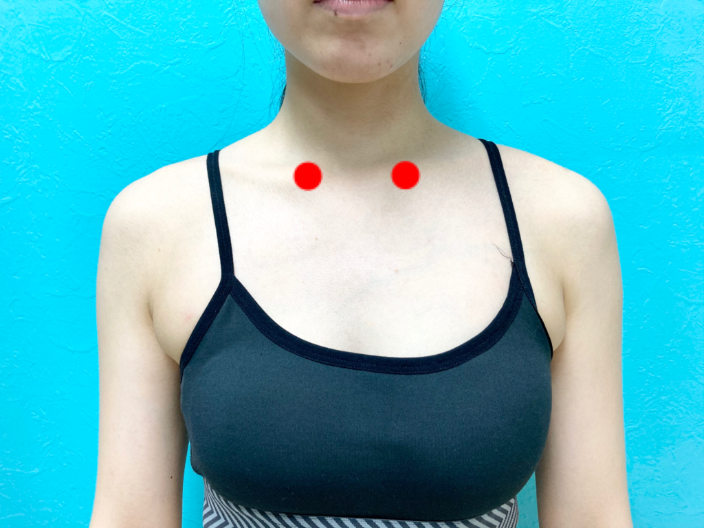 腱鞘炎　ケア　鎖骨